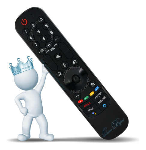 Control Remoto Magic Para Lg Mr21 22 Smarttv Con Voz Puntero