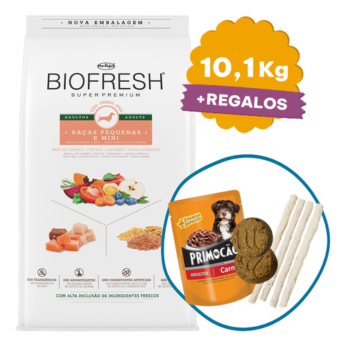 Biofresh Perro Adulto Raza Pequeña 10 Kg + Regalo + Envío