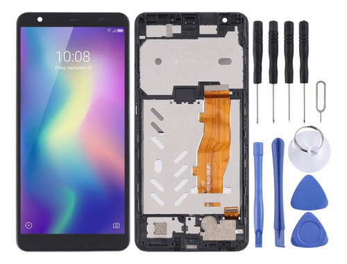 A Lcd Screen With Frame For Zte Blade A5 2019