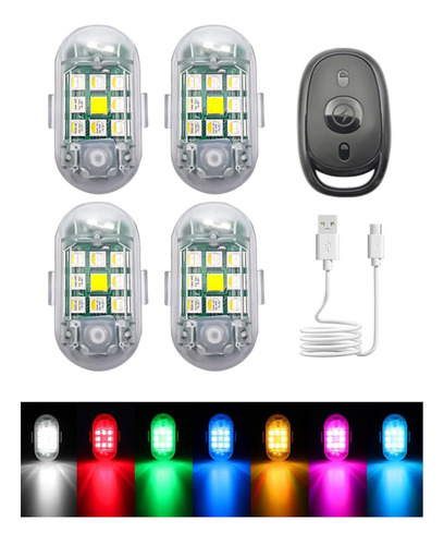 Luces Estroboscópicas Led Inalámbricas Inalámbricas De Ride