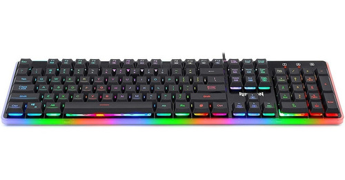 Teclado Gamer Redragon Dyaus Pro K509 Rgb Negro