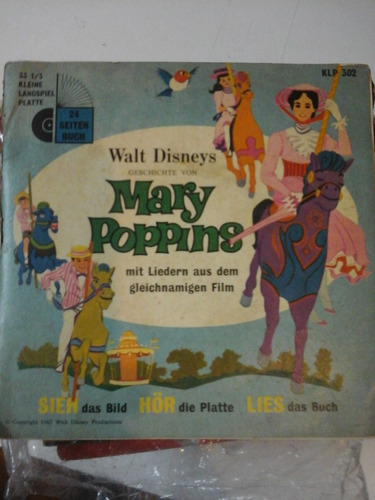 Vs0320 - Mary Poppins - Lieder Aus Dem Film Von Walt Disney