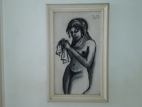 1655- Kennedy Bahia Ost 51x83c/mold. Nu Feminino. (Usado)