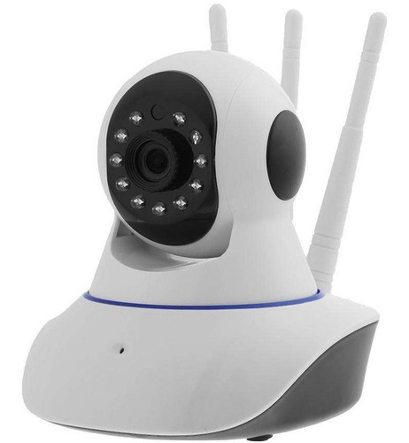 Camara Wifi Robotica 360gr 3 Antenas V.nocturna S.movil.