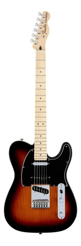 Guitarra eléctrica Fender Deluxe Series Nashville Tele telecaster de aliso 2-color sunburst brillante con diapasón de arce