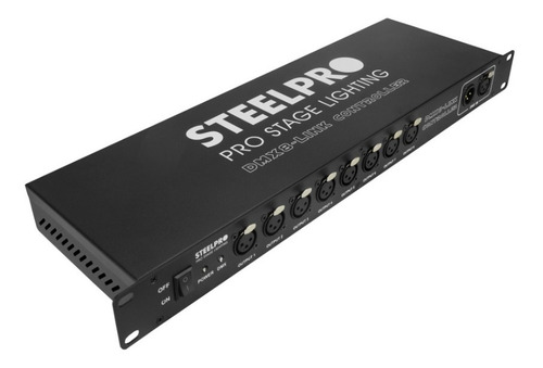 Spliter Divisor De Señal  Dmx 8 Salidas - Steelpro