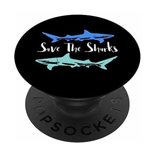 Guardar Los Tiburones Azulejos De Océano Popsockets Fdf22