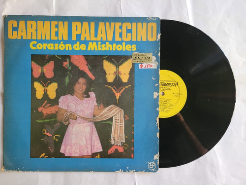Carmen Palavecino Corazon De Mishtoles Vinilo Lp Folklore