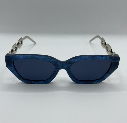 Gafas Lentes Louis Vuitton Z1472e Azules Con Plateado Ocean Azul Azul Oscuro Plateado (Usado)