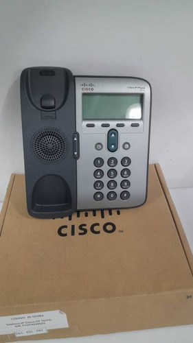 Teléfono Cisco Ip 7911g Color Gris 