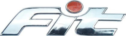 Emblema Fit P/mala C/ Pingo Do I Azul - Fit - 2002 À Atual