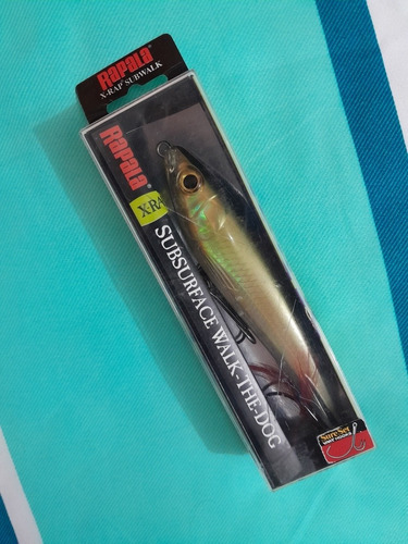 Señuelo De Pesca Rapala X-rap Subwalk Xrsb-15 Gold Olive