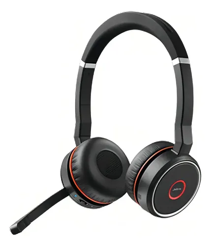 【thhy】Jabra Evolve 75 SE MS Stereo Headset Stereo S/ Fio Bluetooth Usb Evolve 75 Jabra Mic Off