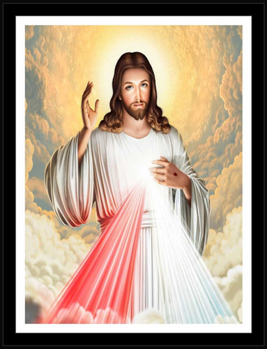 Quadro Decorativo Jesus Cristo Religiosidade Santuário R820