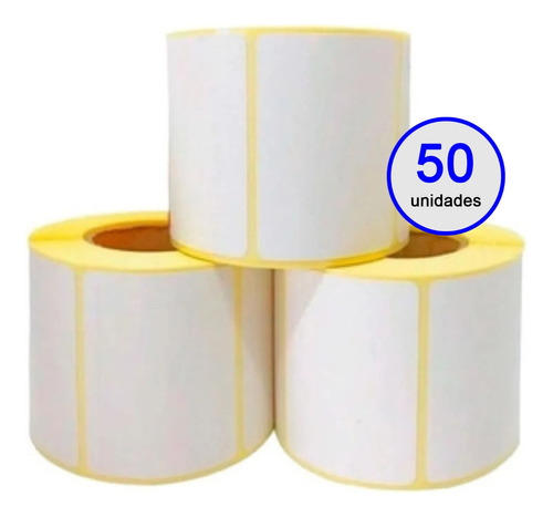 Rollos De Etiquetas Térmicas 55 X 44 Mm Antihumedad Impresor