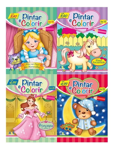 Princesas E Bailarinas - Revista Para Colorir, De Ed. On Line