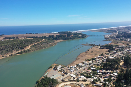 Vista Laguna De Cahuil
