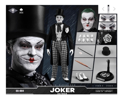 Imagen 1 de 1 de Joker Mimo 1/6 Cyber X  No Hot Toys Nuevo Fpx