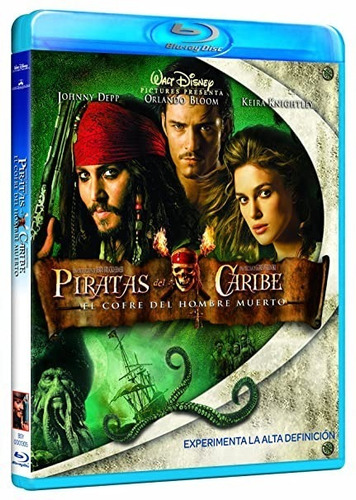 Piratas Del Caribe El Cofre De La Muerte Pelicla Blu Ray 