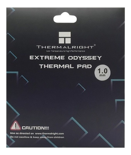 Thermal Pad Thermalright Extreme 12.8w/mk - 1mm 120x120mm Cor Cinza