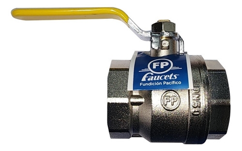 Llave De Paso Para Gas Agua 2 Pulgadas Fundicion Pacifico Fp