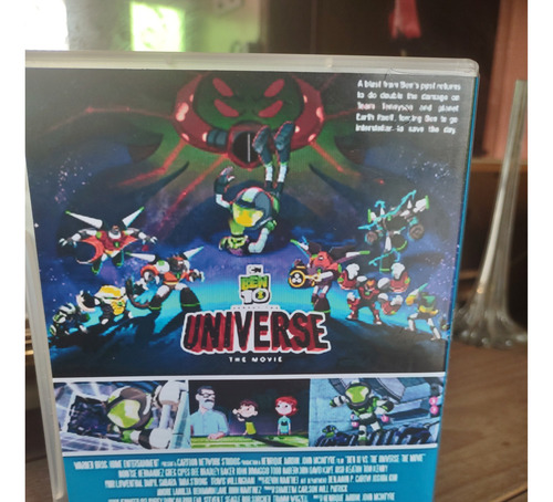 Dvd Ben 10 Contra O Universo O Filme Reboot O Recomeço Dub