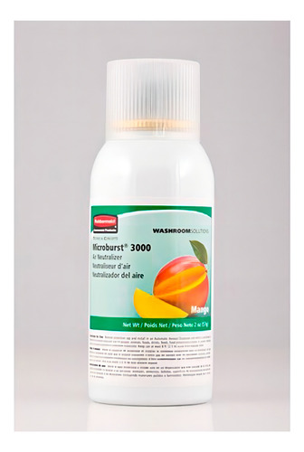 Repuesto Fragancia Microburst 3000 Rubbermaid Aroma Mango