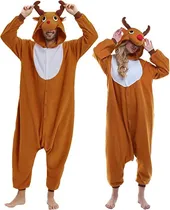 Comprar Disfraz Kigurumi Pijama Rodolfo Reno Navidad Unisex Adultos 