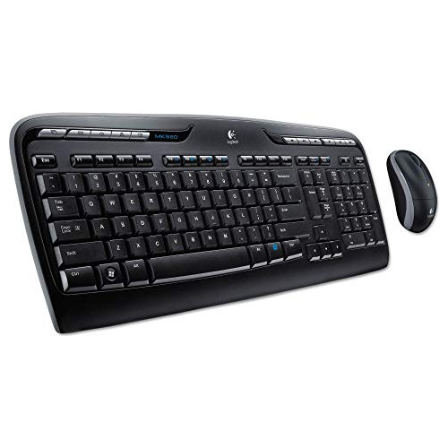 Logitech Mk320 Teclado Inalámbrico Y Mouse Combo (black)