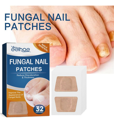Parches De Reparación De Uñas F Nail Patches, 32 Unidades