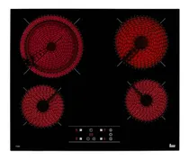 Comprar Parrilla Eléctrica Teka Tt 6420 Empotrable Vitrocerámica Touch Control Glass Black 4 Zonas De Coccion Quemadores 220v Negro
