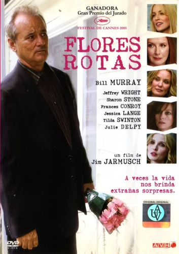 Flores Rotas Bill Murray Jessica Lange Dvd Broken Flowers