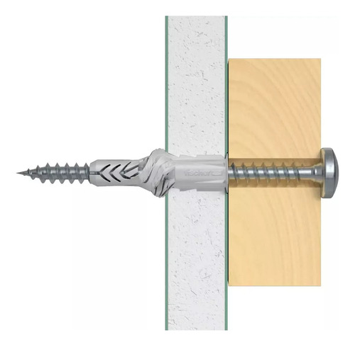 Kit 300 Bucha Nylon Fischer Universal Ux-10