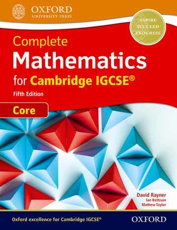 Math Cambridge Igcse Core Fifth Edition