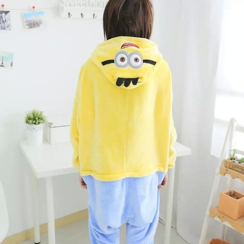 Disfraz De Pijama Miniso Minions Kigurumi Onesie Para Cospla