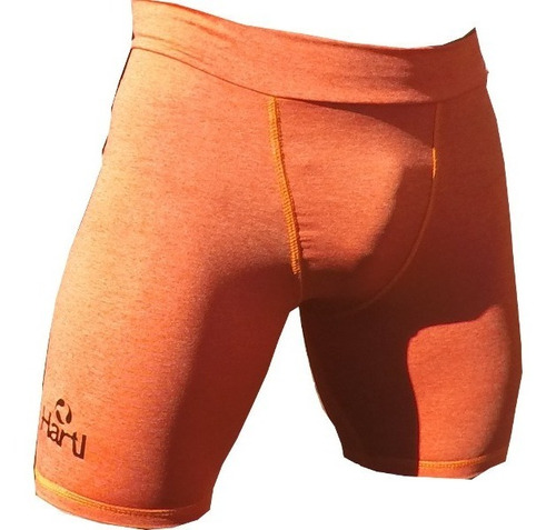 Id231 Boxer Calza Hartl Strech Casual Deportivo Naranja