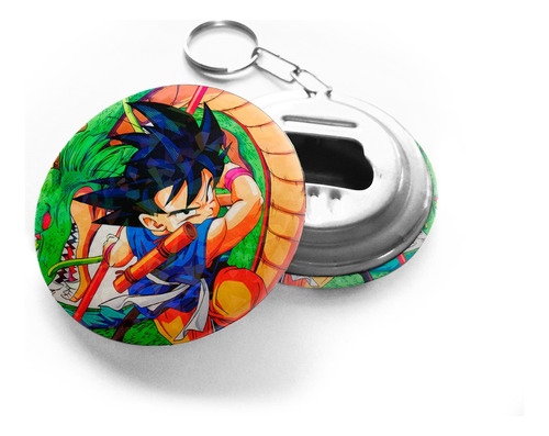 X3 Llaveros Destapador Holografico Dragon Ball Z Super