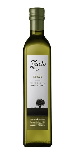 Aceite De Oliva Virgen Extra Zuelo Suave 500ml Zuccardi