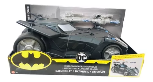 Batman Dc Batimovil Lanza Misiles 40cm Mattel