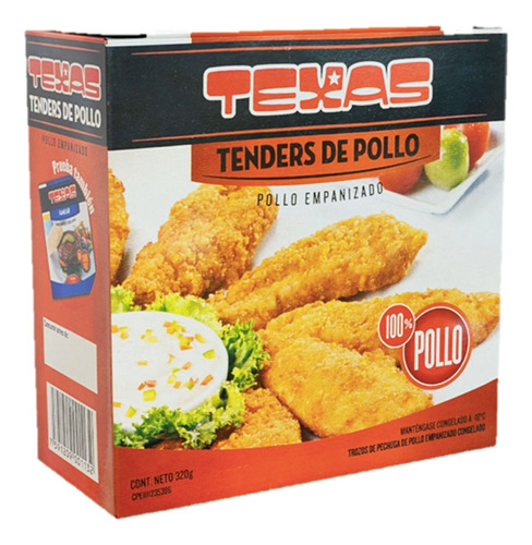 Tenders De Pollo Texas - Presentación De 320g