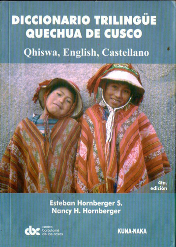 Hornberger - Diccionario Trilingue Quechua De Cusco (Usado)