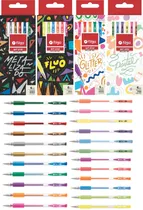 Comprar Combo 4 Estuches Boligrafos Filgo Gel Pop Gamas  Col Surtid