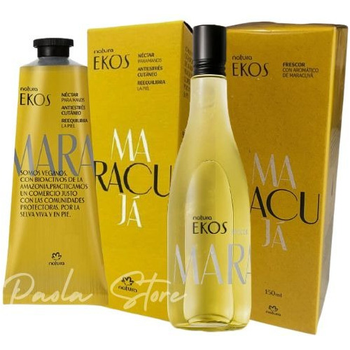 Ekos Maracuya Kit Frescor 75ml + Nectar Manos 75g Natura