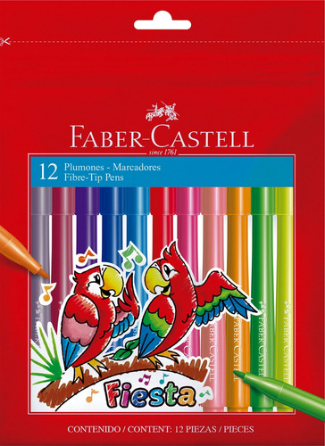 Marcador Faber Castell X12