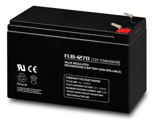 Batería Seca Moto/ups 12v 7 Amperios - 2dm Digital
