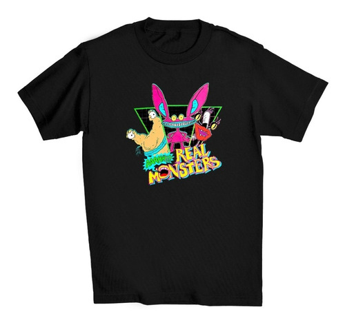 Playera Ahh Real Monsters Caricatura 90s Moda Hombre