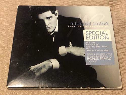 Cd Michael Buble / Call Me Irresponsible ( Special Edition)