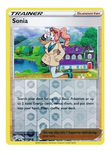Cartas Pokemon Sonia Reverse Holo