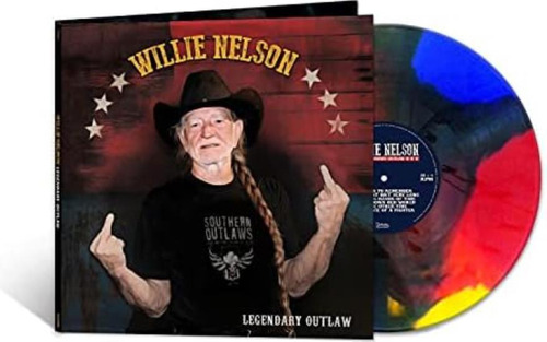 Nelson Willie Legendary Outlaw (multi-color Vinyl) Colore Lp