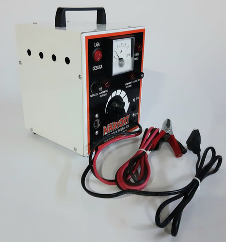 Carregador De Baterias Inteligente 20a 12/24v Maxfort Mx8